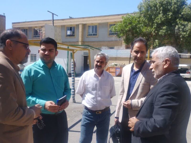 بازدید دفتر احسان عظیمی راد از مدارس خیابان اروند